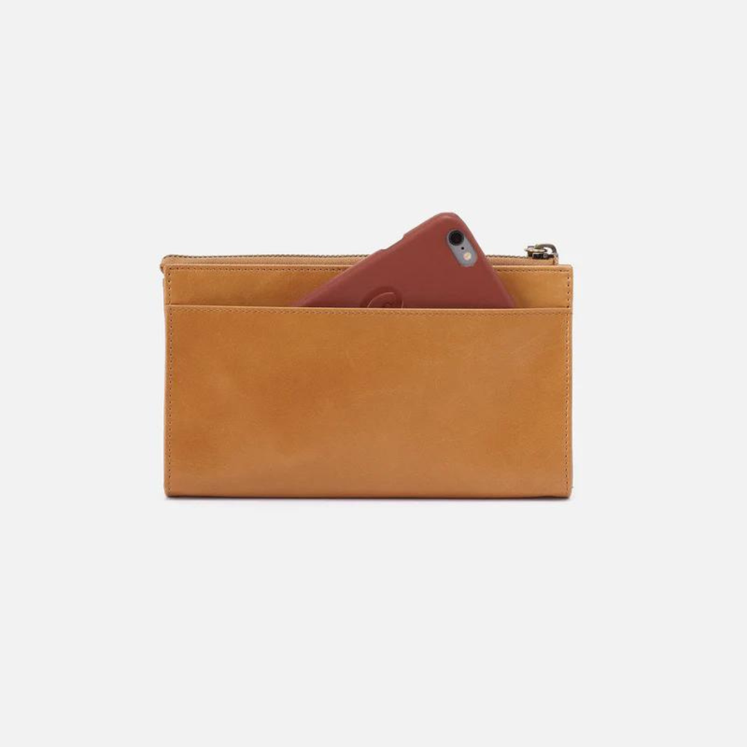 Hobo Zenith Wristlet Mixed Leathers - Natural