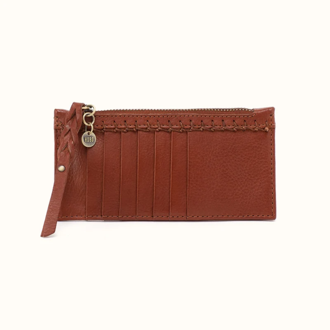 Hobo Carte Wallet- Kindling Brown