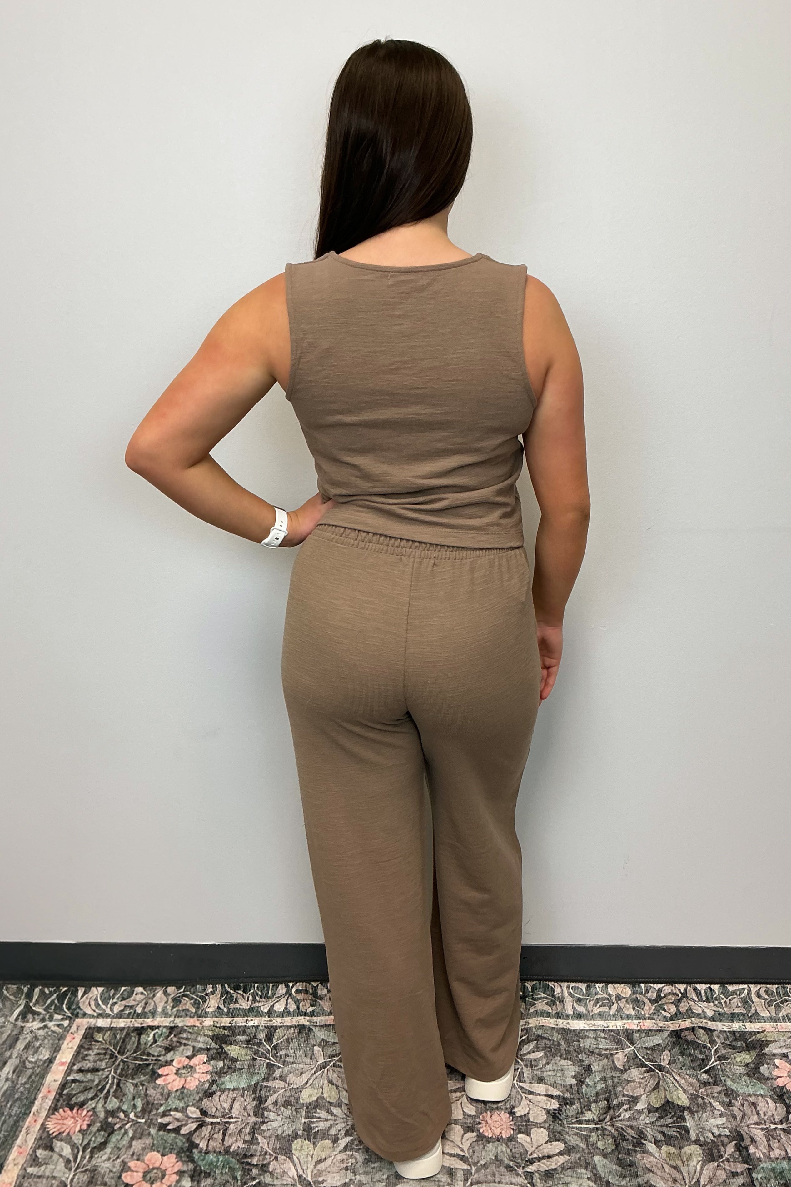 Z Supply Andre Wide Leg Pant - Milkshake