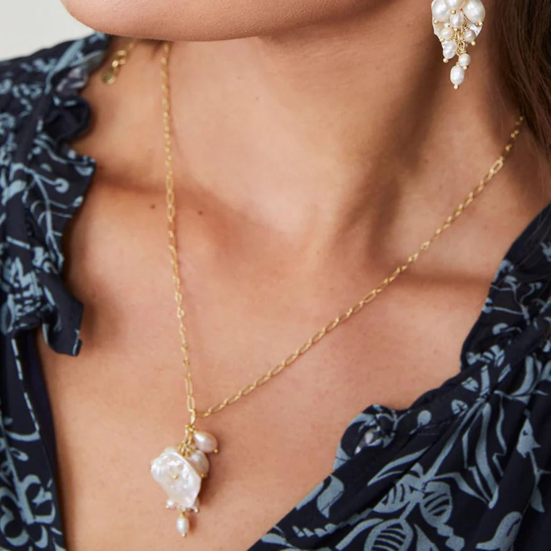 Spartina Pearl Party Necklace