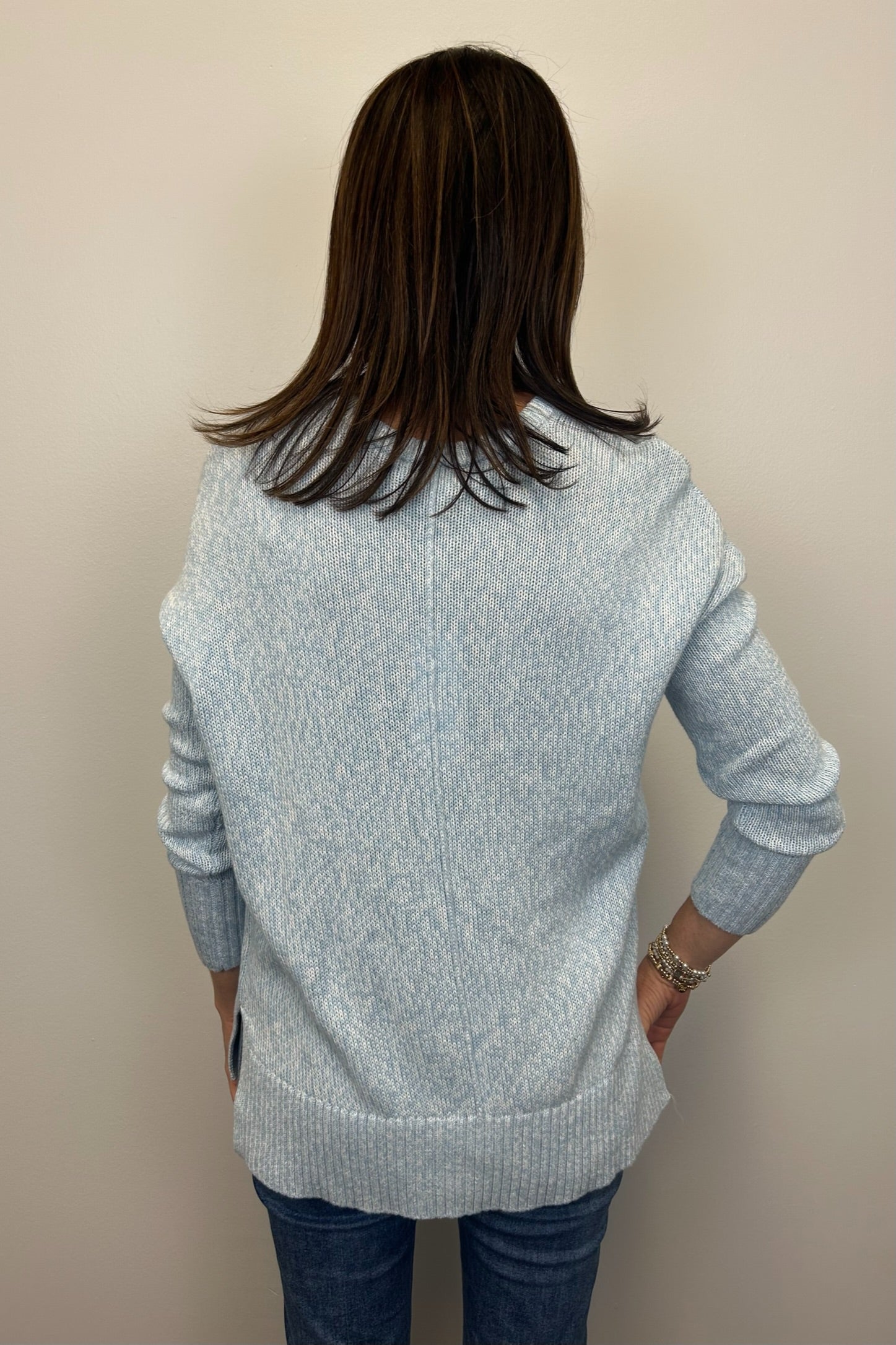 Lilly Pulitzer Bedford Sweater - Bonaire Blue Marl