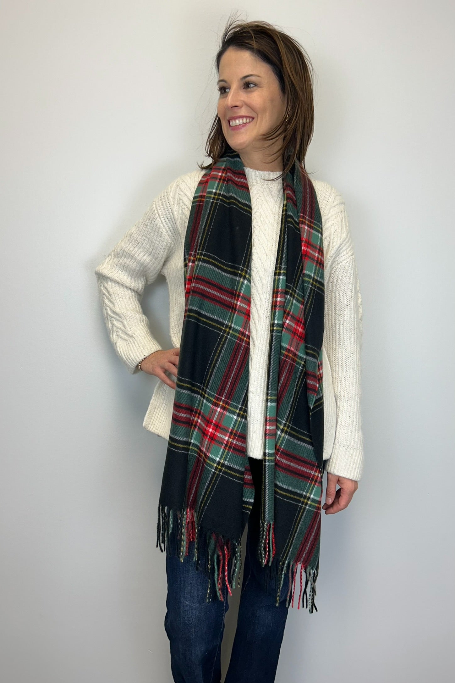 Classic Scotch Plaid Scarf