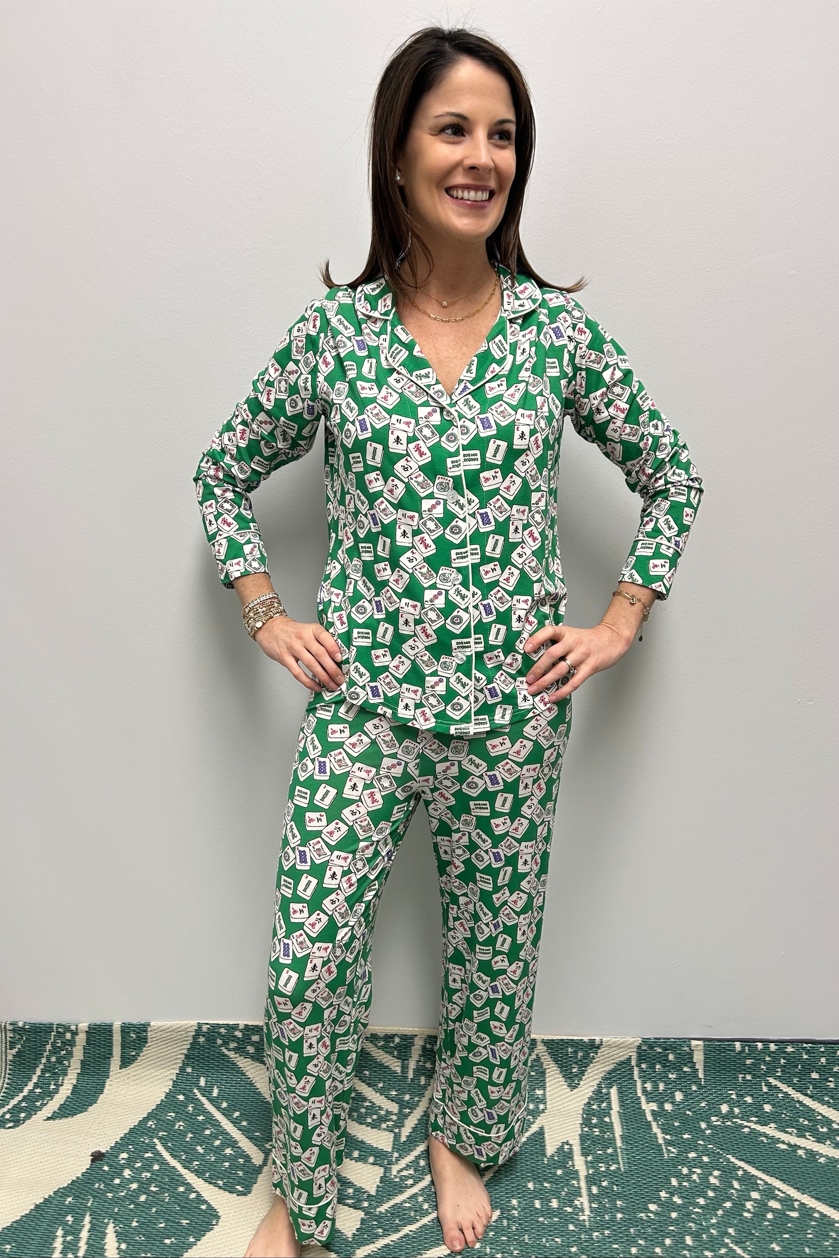 Mahjong Pajama Set