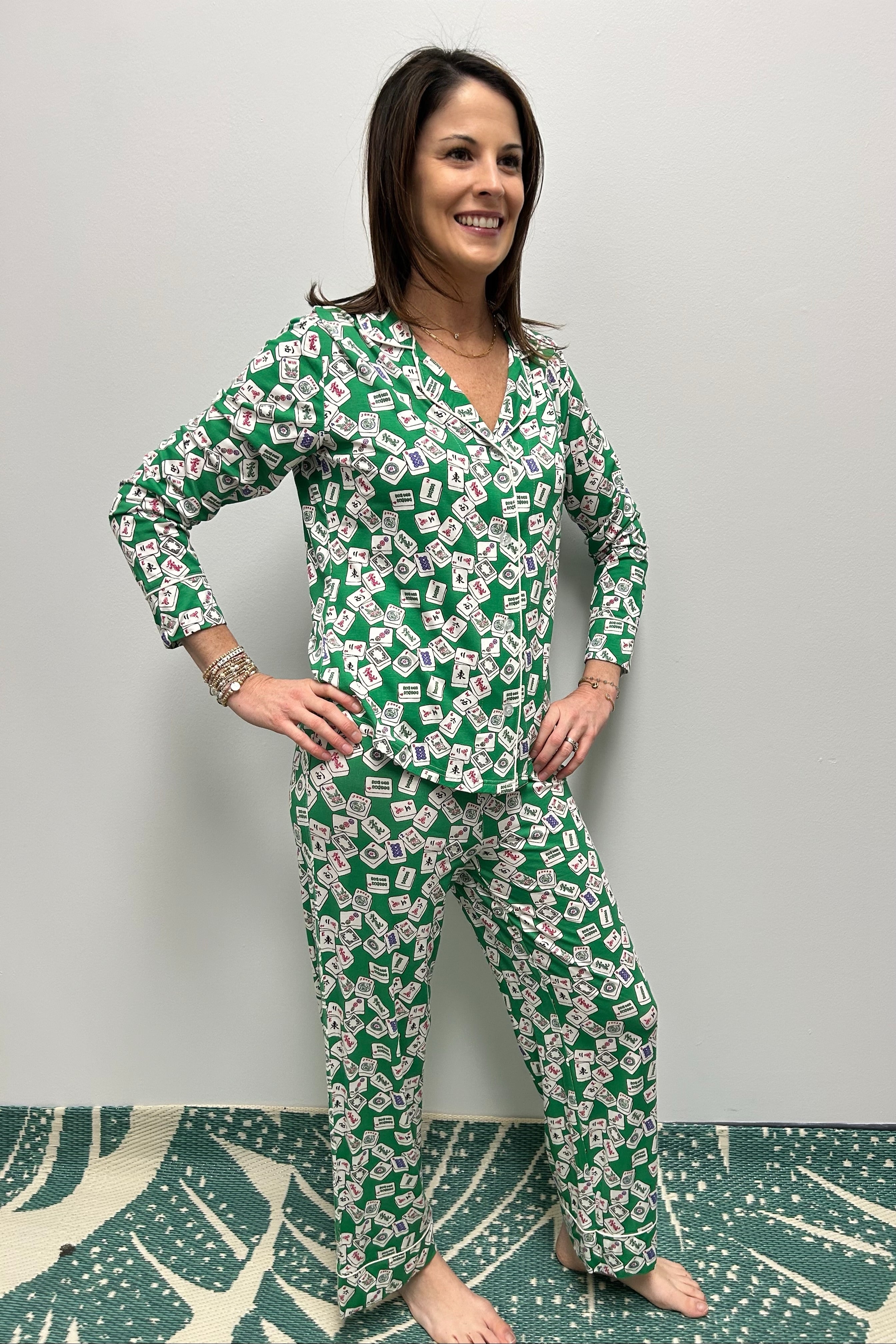 Mahjong Pajama Set