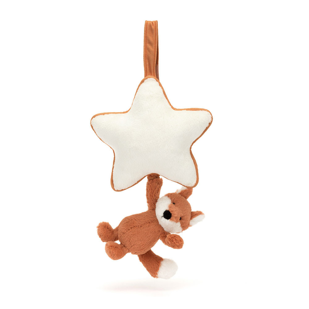 Jellycat Bashful Fox Cub Musical Pull - The Cottage