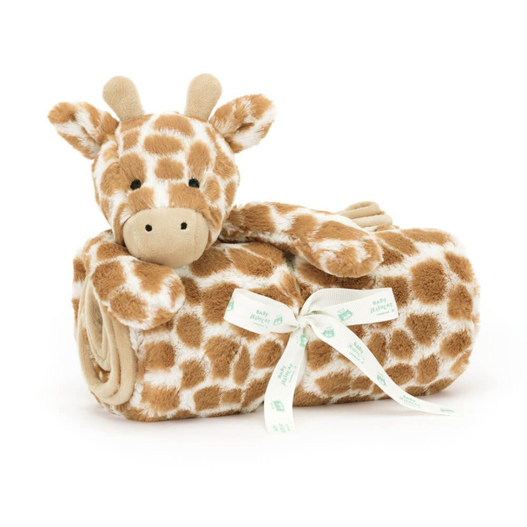 Jellycat Bashful Giraffe Blankie - The Cottage