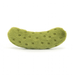 green pickle plush with dot detailing against a white background