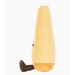 block of cheese stuffed animal on a white background