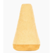 block of cheese stuffed toy on white background