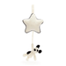 Jellycat Bashful Black & Cream Puppy Musical Pull - Jellycat