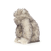 yetti stuffed animal on white background