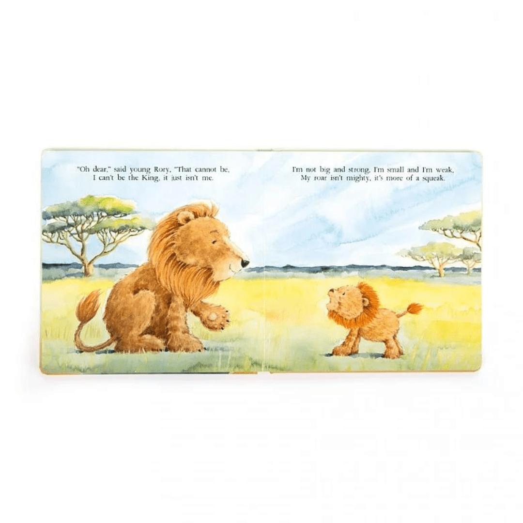 Jellycat The Very Brave Lion Book - Jellycat