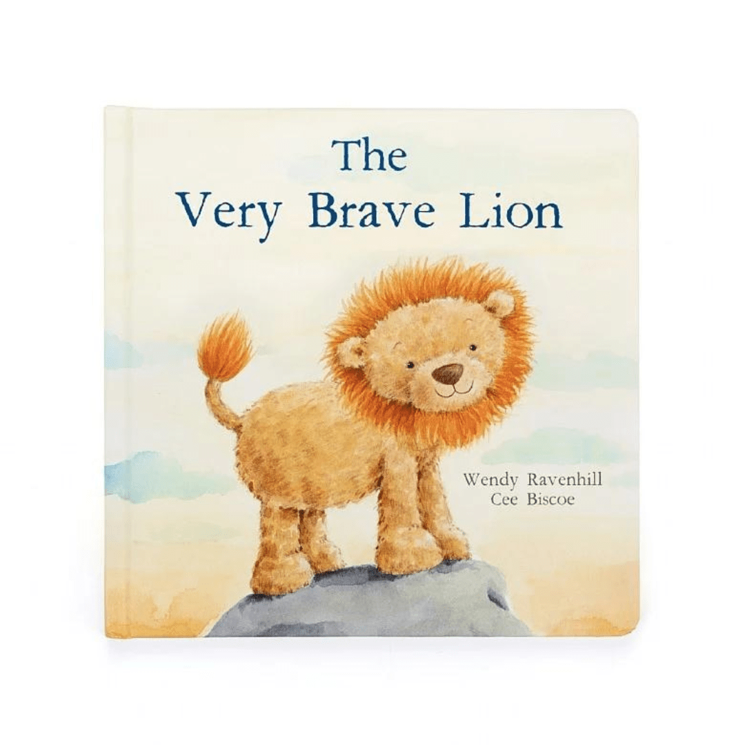Jellycat The Very Brave Lion Book - Jellycat