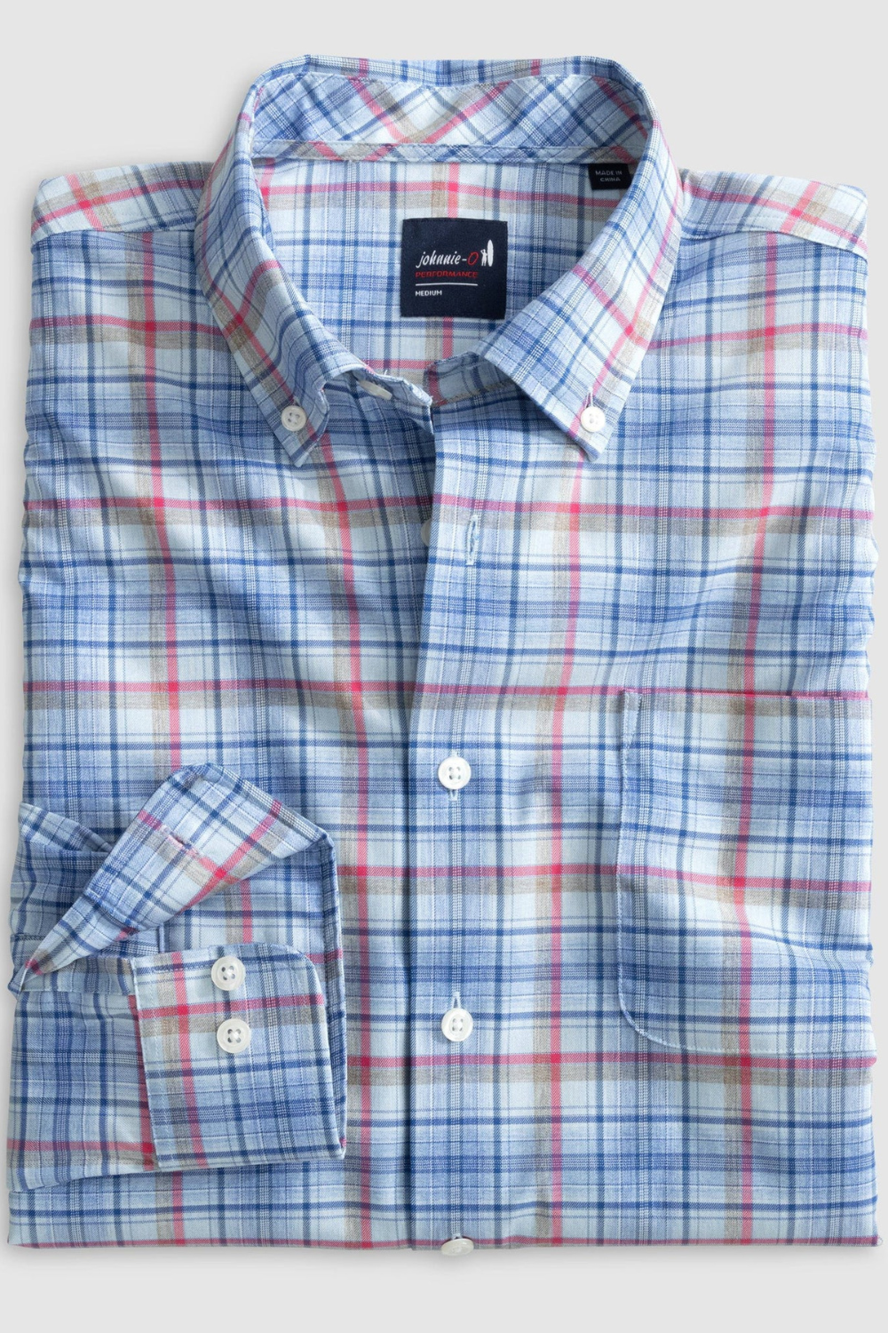 Johnnie-O Peterson Button-Up