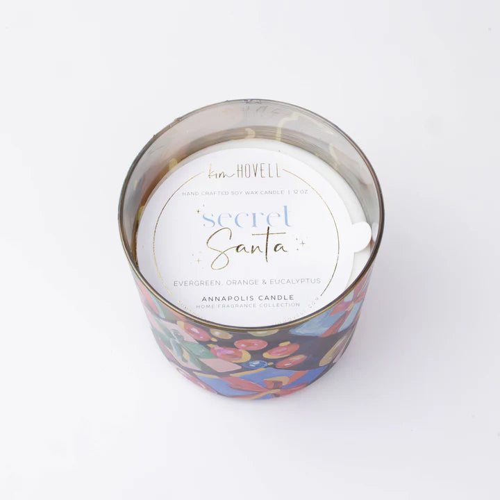 Kim Hovell 3-Wick Candle - Secret Santa