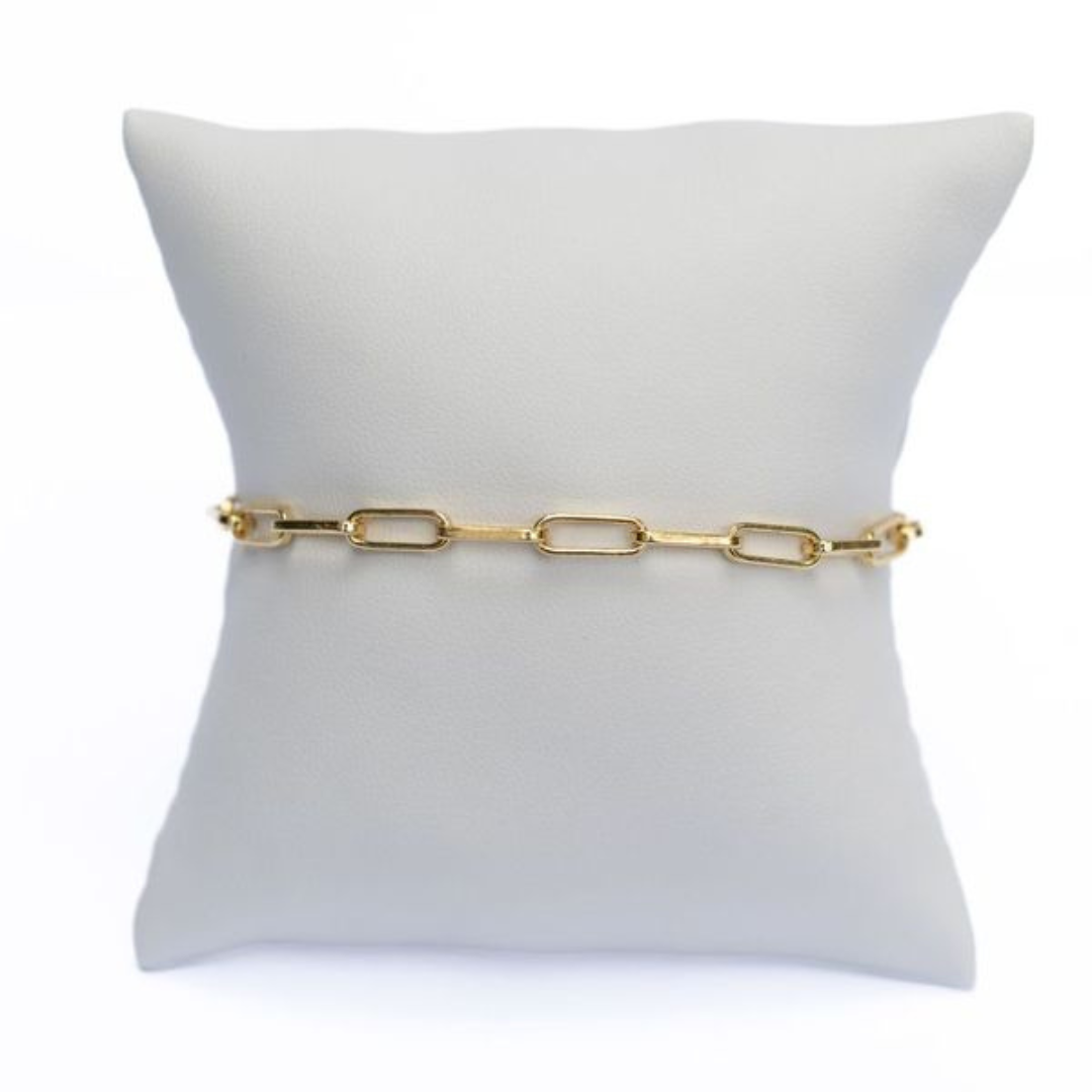 Kimberly James Jewelry Paper Clip Bracelet