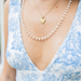Kimberly James Long Neckace - Moonstone 5-6mm