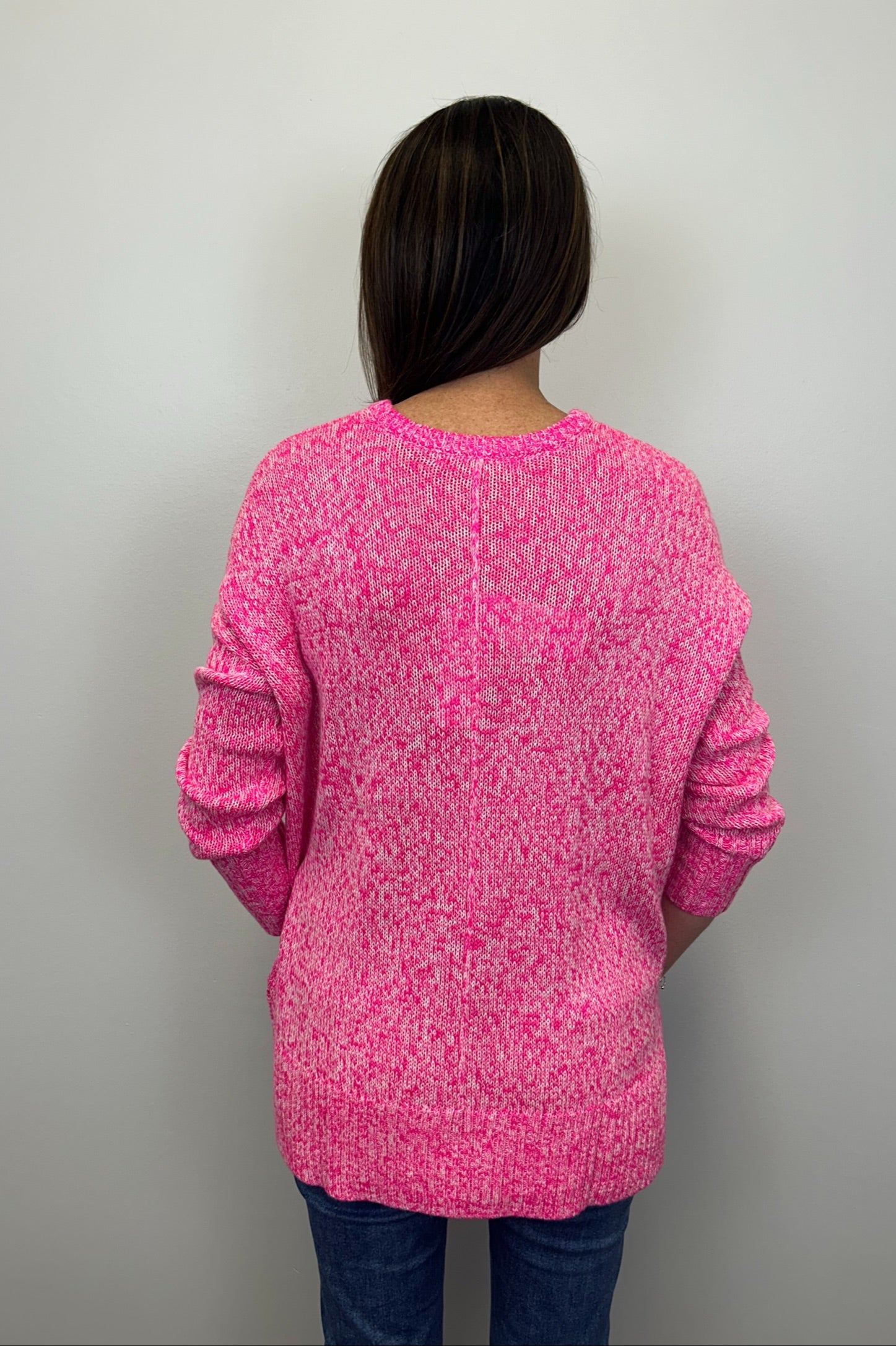 Lilly Pulitzer Bedford Sweater - Passion Fruit Pink Marl