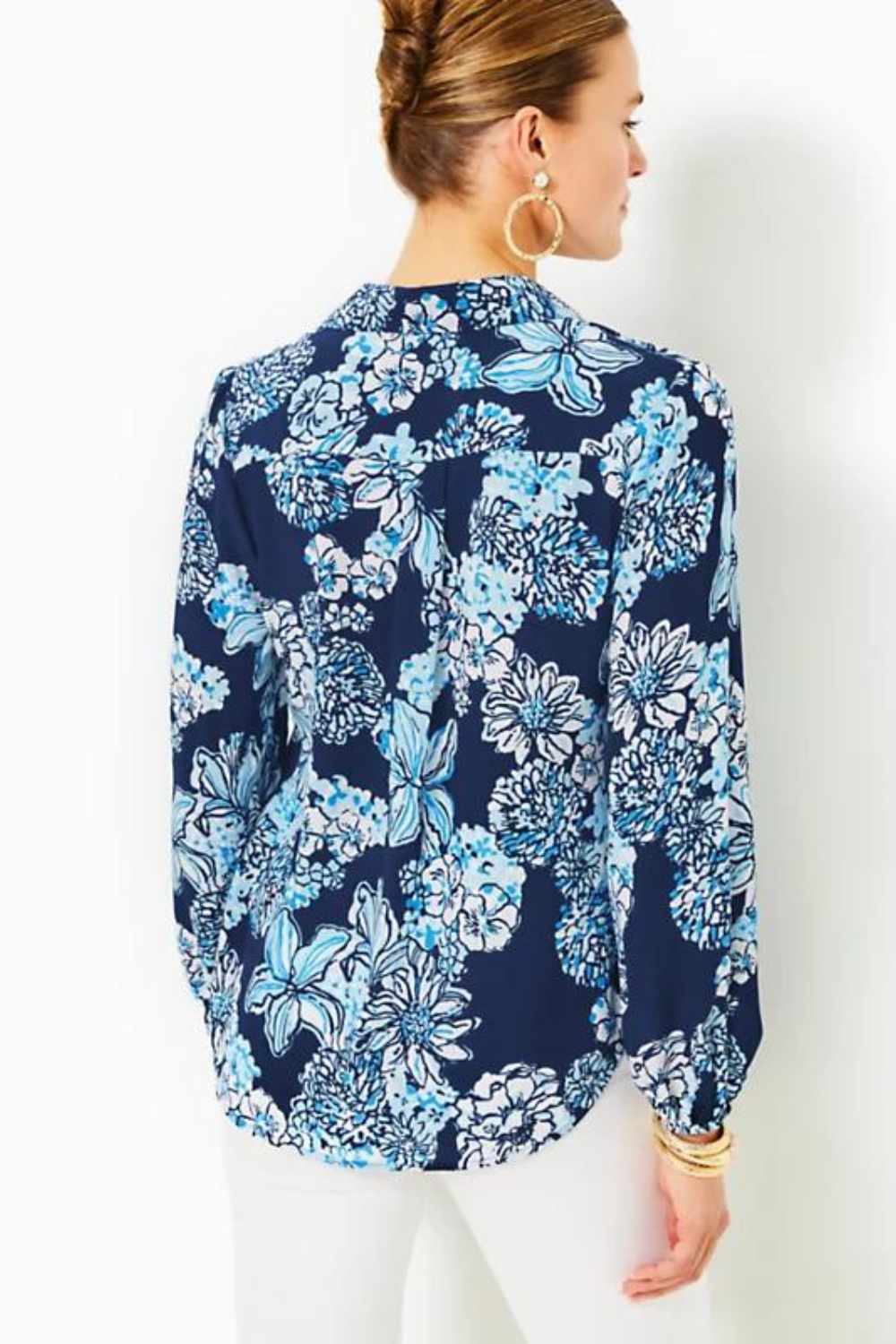 Lilly Pulitzer Farren Top - Bouquet All Day