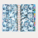 Planner with celestial design on a white background