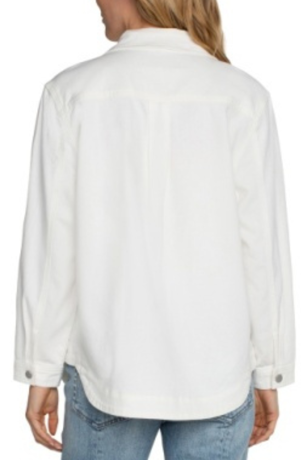 Liverpool Shirt Jacket - Bright White
