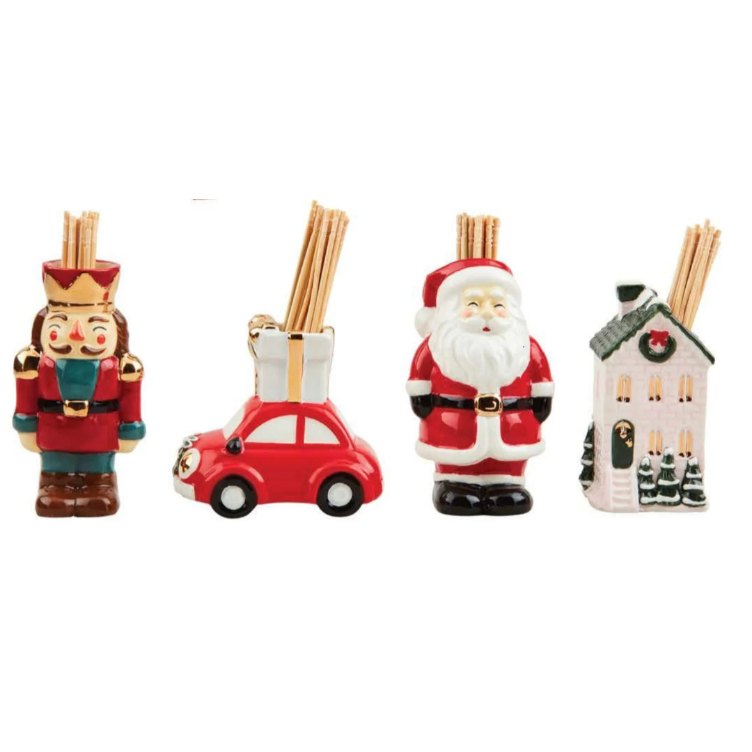 Mud Pie Christmas Toothpick Caddy