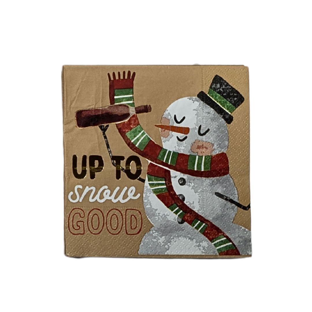 Mud Pie Holiday Bar Napkin