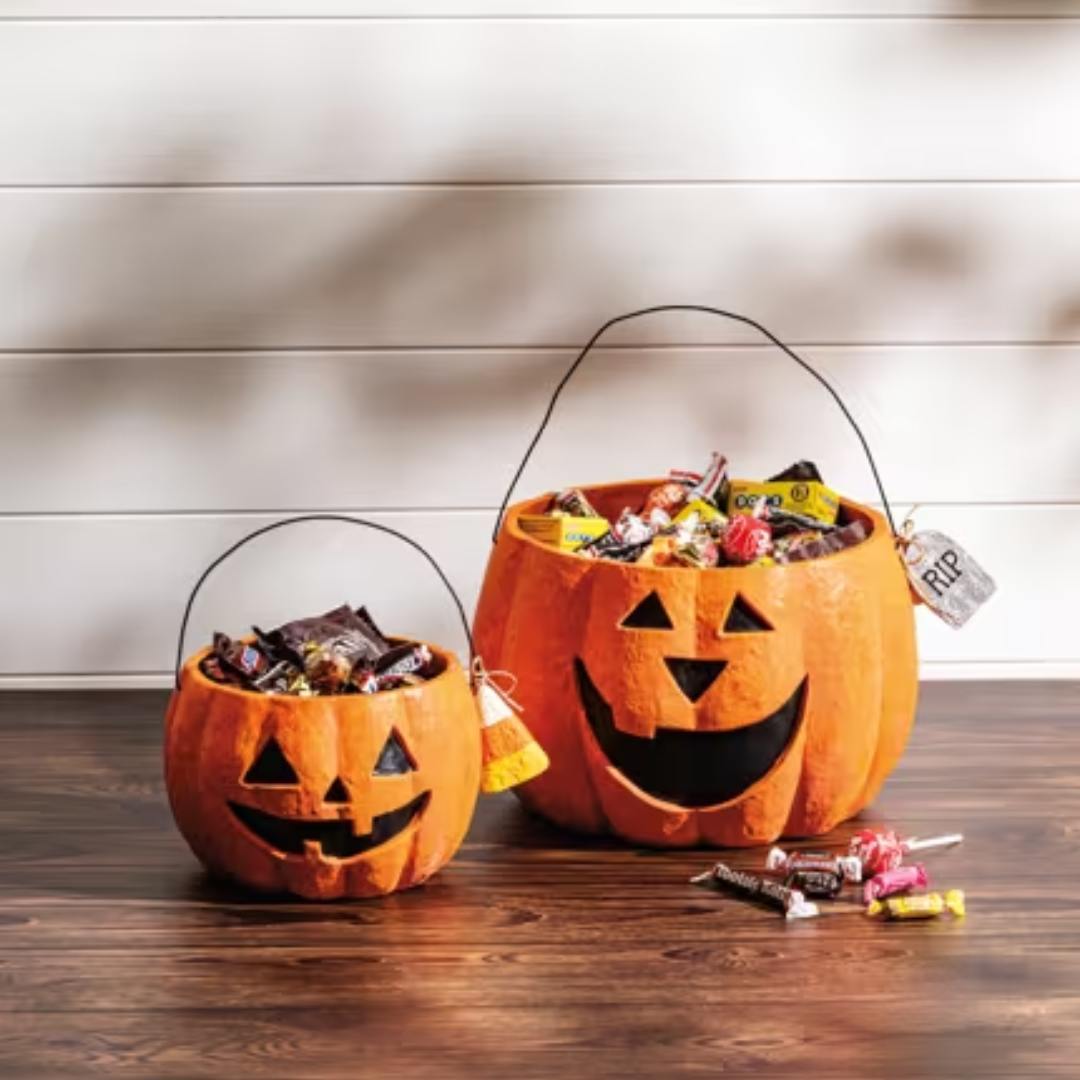 Mud Pie Jack-O-Lantern Treat Bucket