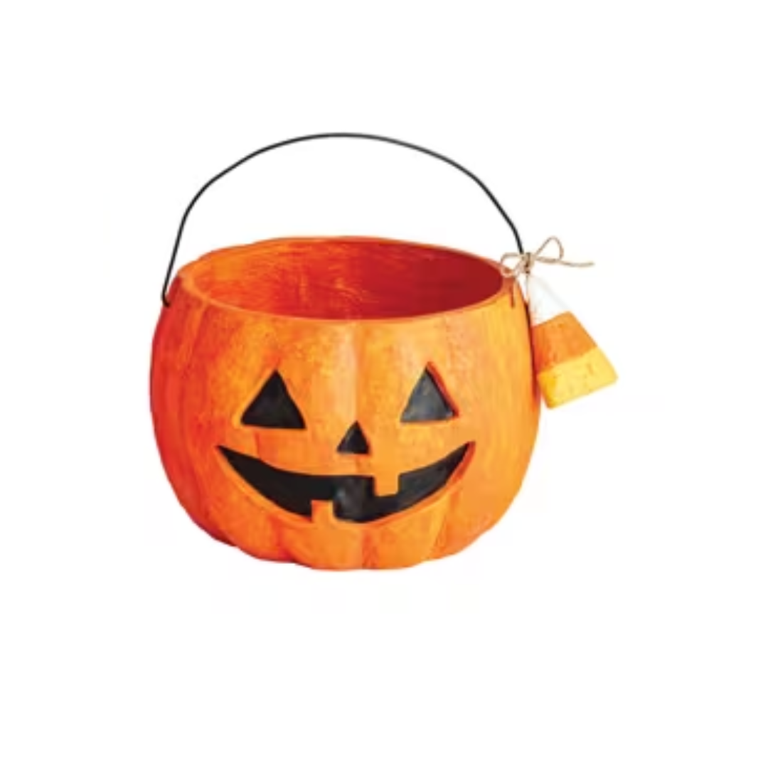 Mud Pie Jack-O-Lantern Treat Bucket