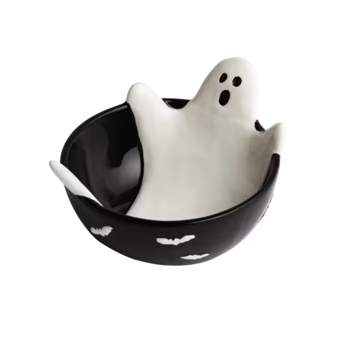 Mud Pie Lounging Halloween Bowl