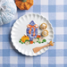 Mud Pie Topiary Pumpkin Cookie Plate Set