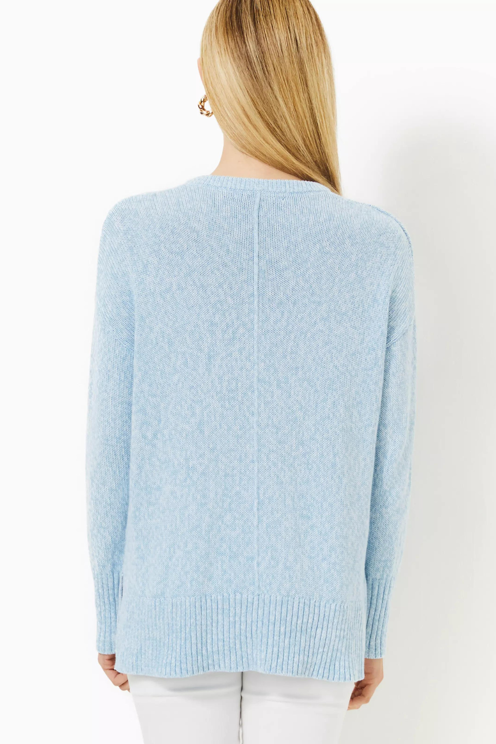 Lilly Pulitzer Bedford Sweater - Bonaire Blue Marl