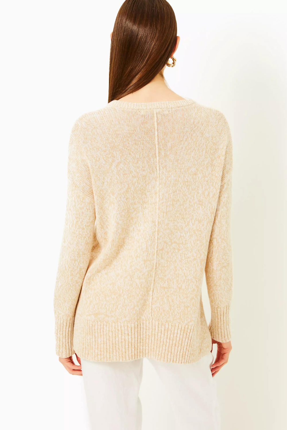 Lilly Pulitzer Bedford Sweater - Wicker Tan Marl