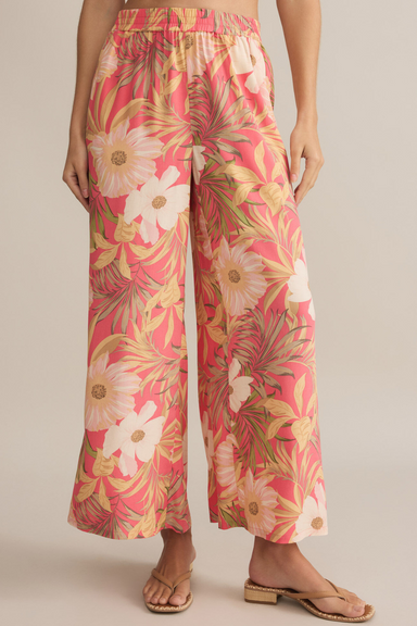 Z Supply Dante Barra Tropic Pant - Sunset Pink - The Cottage