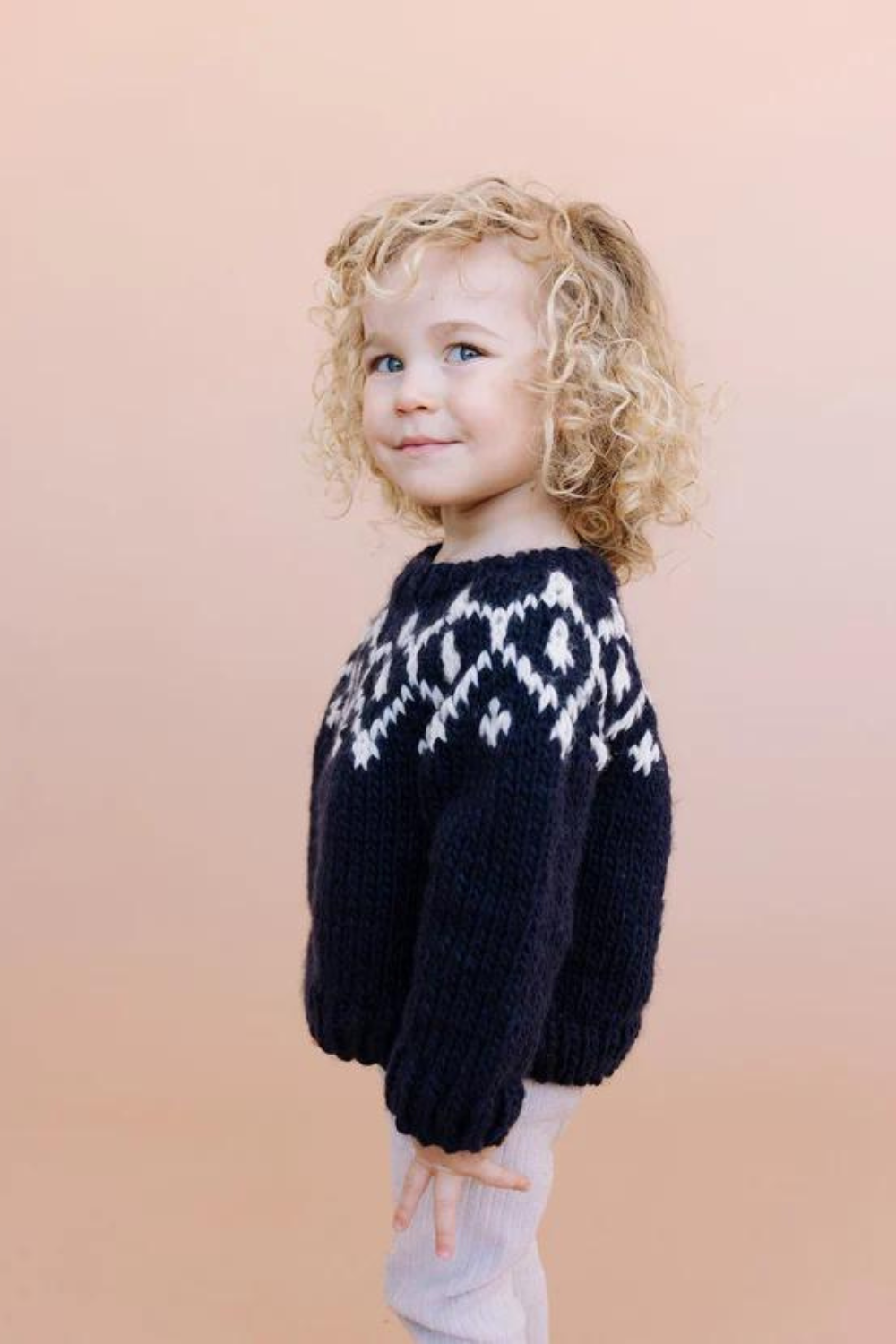 Blueberry Hill Baby Icicle Sweater - Navy