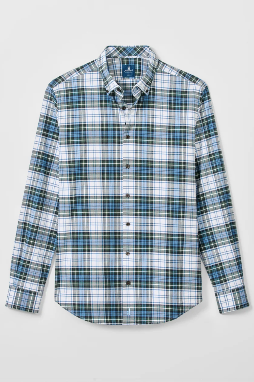 Johnnie-O Chimney Rock Tartan Buttondown- Sailor