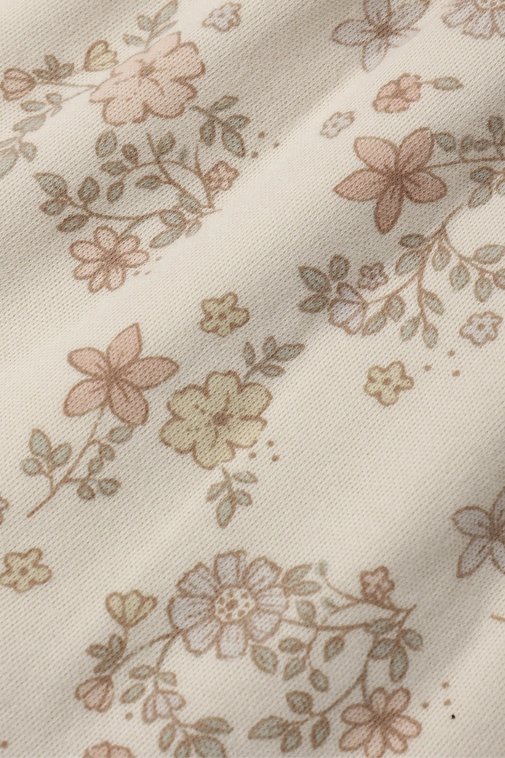 Tiered Dress Floral Vine