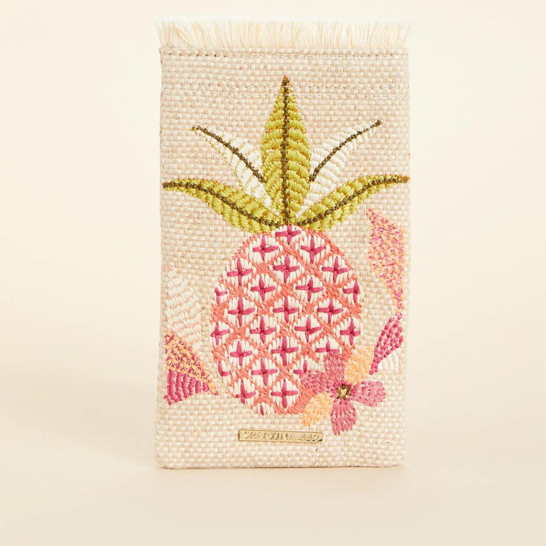 Spartina Sunglass Case - Callawassie Pineapple