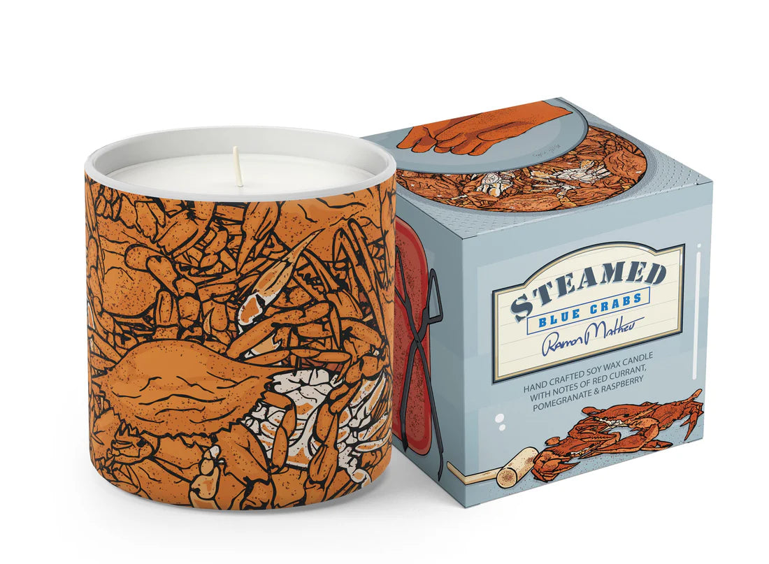 Annapolis Candle Boxed Candle - Steamed Blue Crabs
