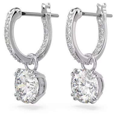 Swarovski Constella Drop Earrings: Silver - The Cottage