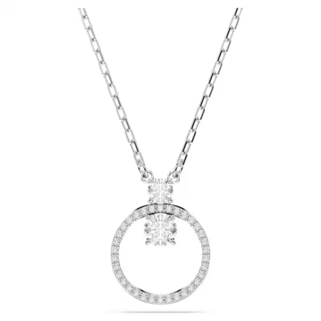 Swarovski Constella Pendant - White/Rhodium