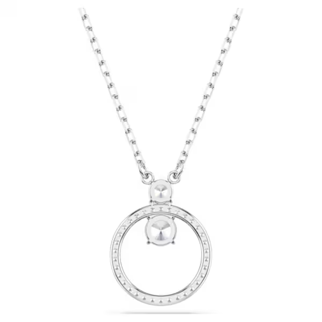 Swarovski Constella Pendant - White/Rhodium