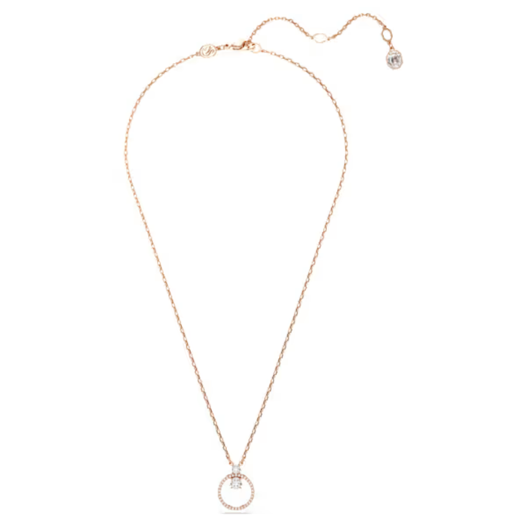 Swarovski Constella Pendant - White/Rose Gold