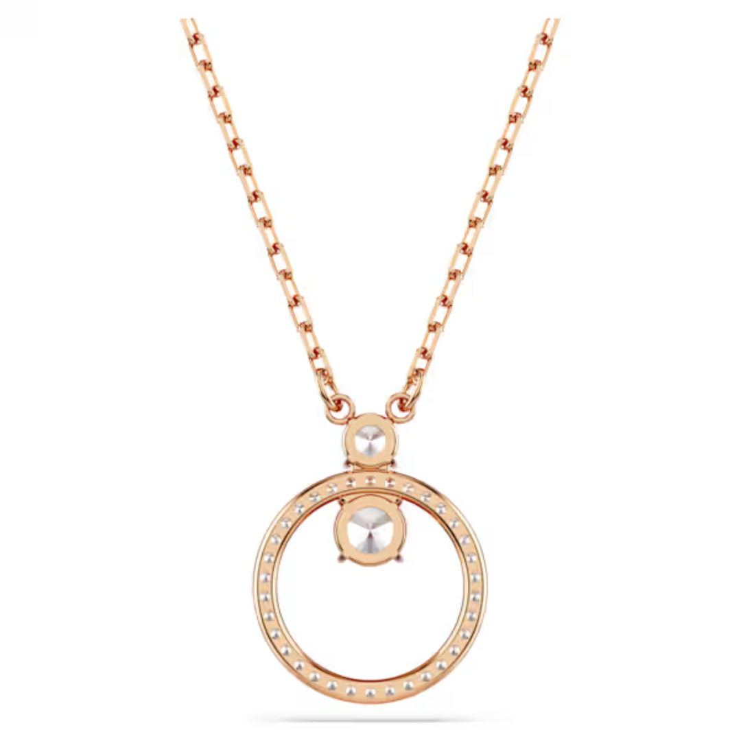 Swarovski Constella Pendant - White/Rose Gold