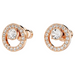 Swarovski Creativity Stud Earrings: Rose Gold - The Cottage