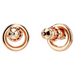 Swarovski Creativity Stud Earrings: Rose Gold - The Cottage