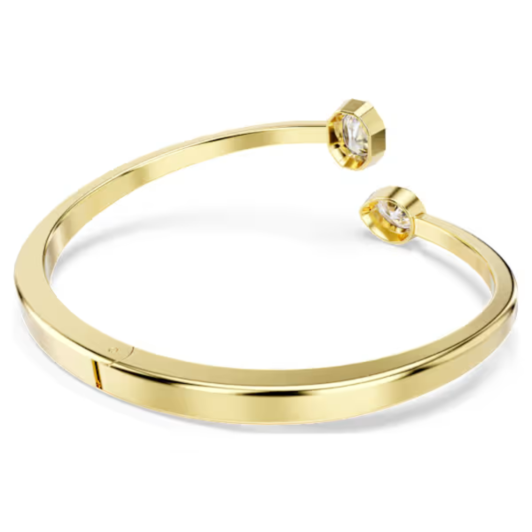 Swarovski Imber Bangle - White/Gold - Medium