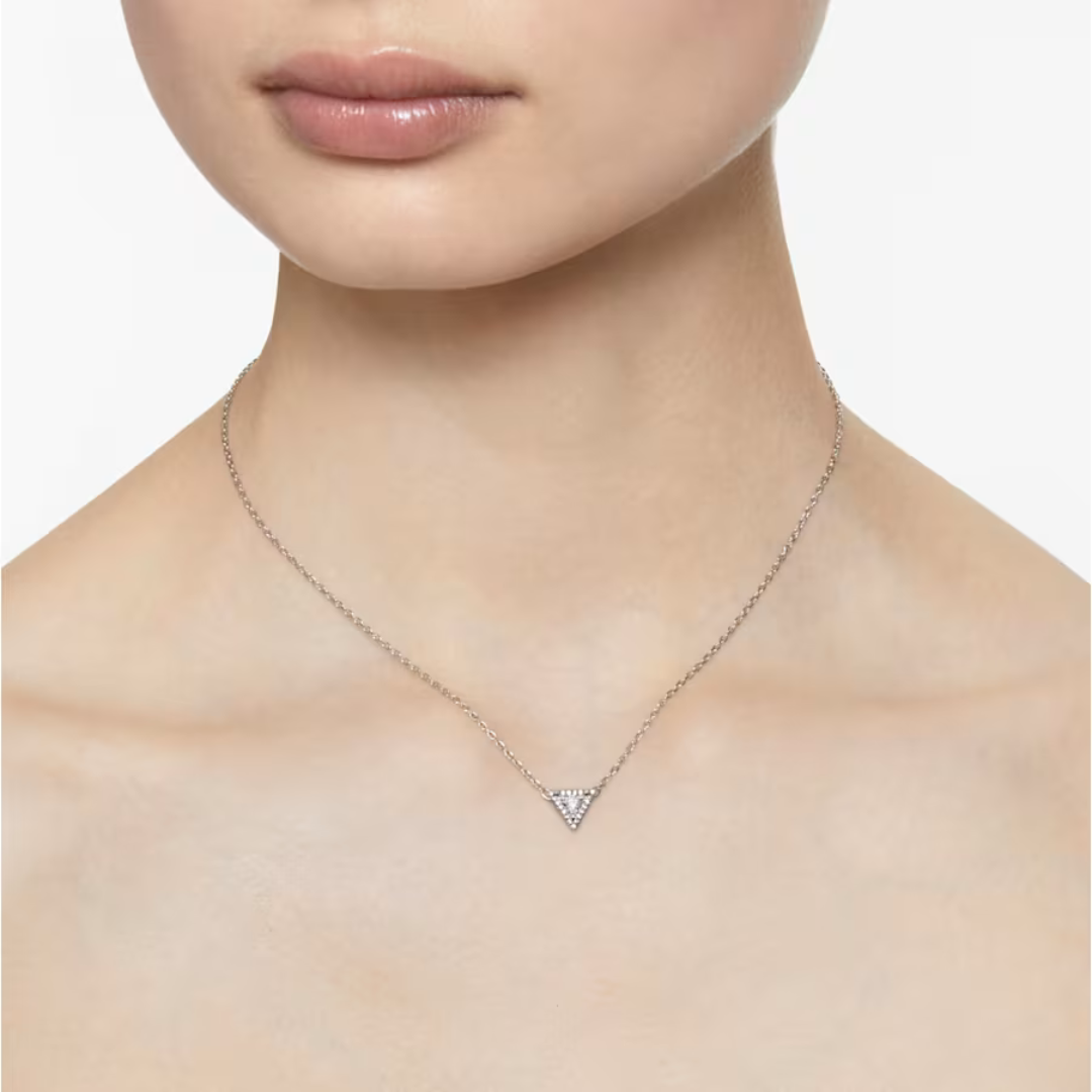 Swarovski Ortyx Triangle Necklace