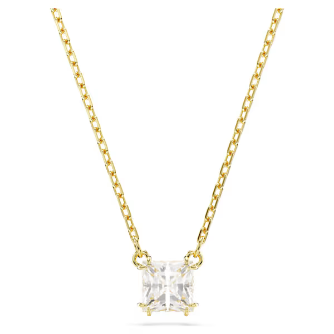 Swarovski Stilla Attract Pendant - White/Gold