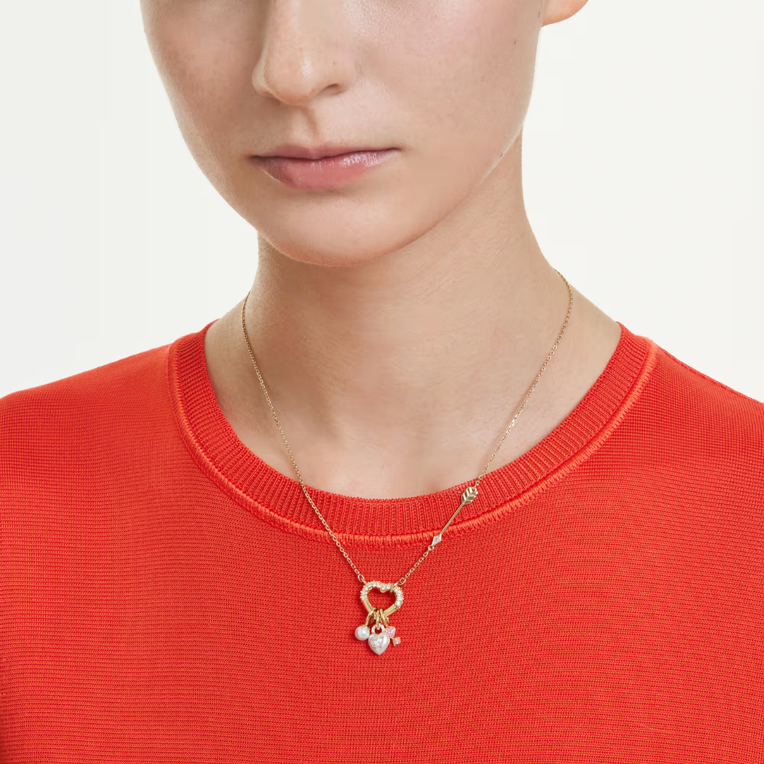 Swarovski Idyllia Pendant heart charm necklace